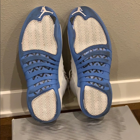 Jordan 12 XII Melo 2004 white university blue - Picture 5 of 6